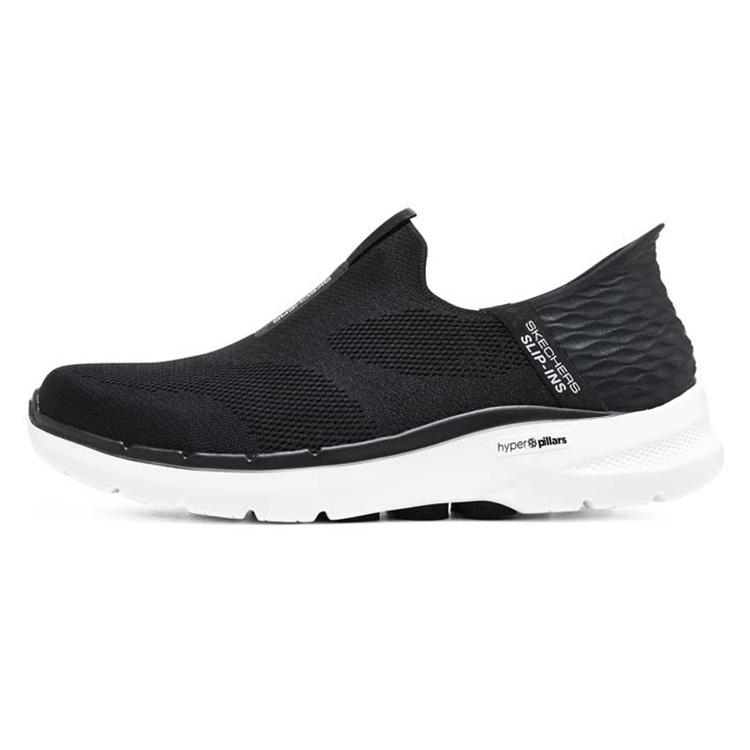 Skechers Go Walk 6 Black White Men s 216278-BLK