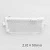 Simple Transparent Mesh Pencil Case Storage Student Pencil Bag Large Capacity Pouches Stationery
