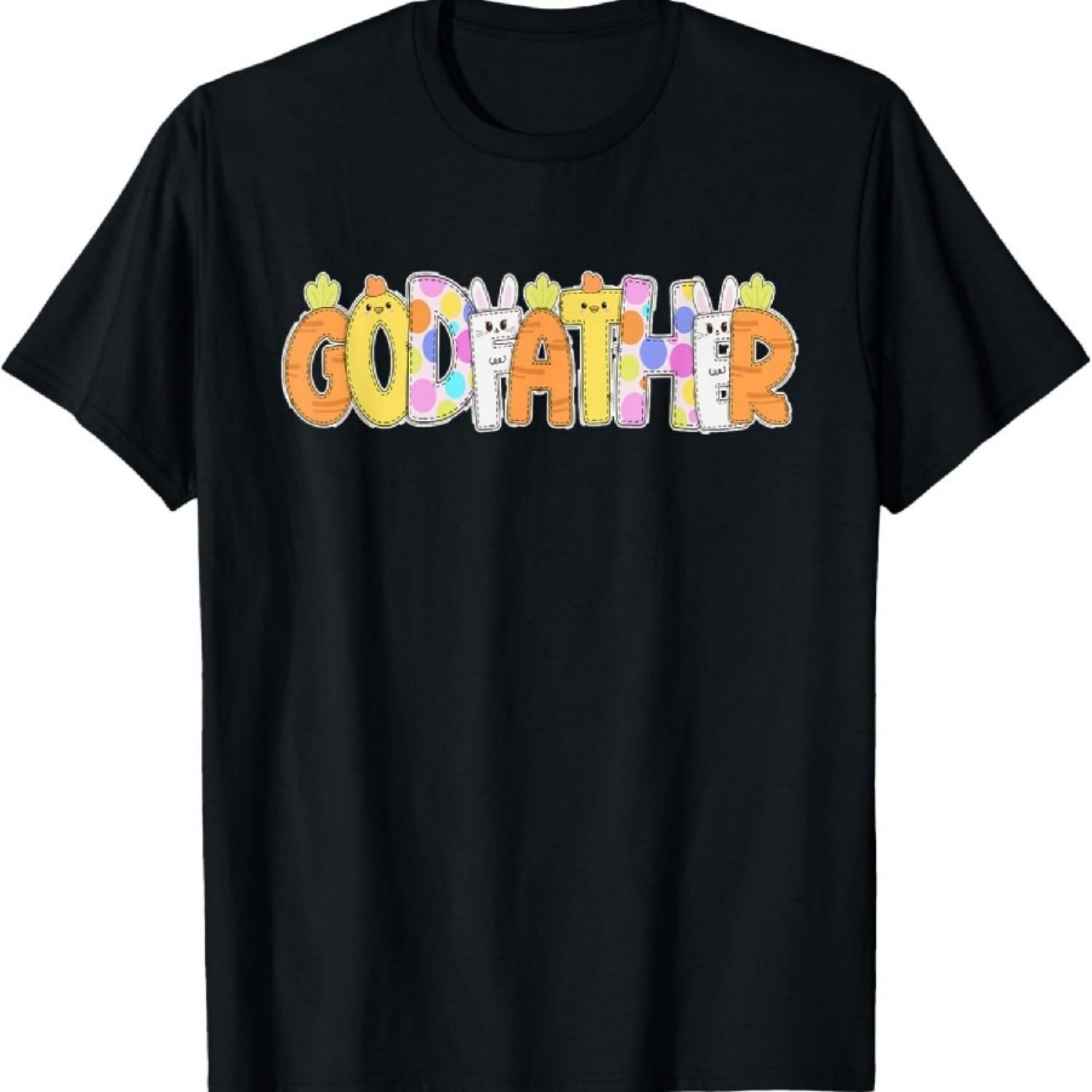 Цыпленок Кролик Пасхальные Яйца Папа Крестный Футболка1 S