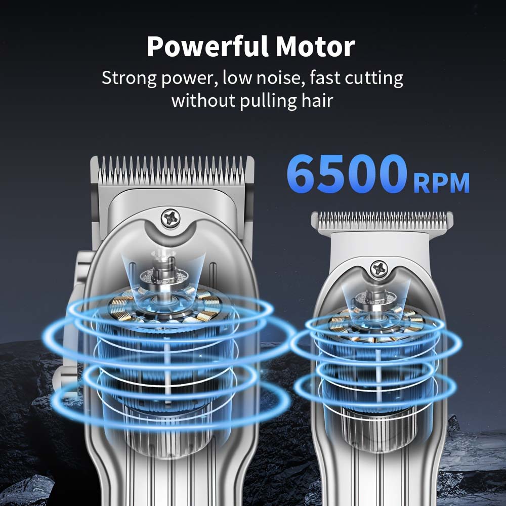 2in1 Electric Hair Clipper Hair Cutting Kit for Men Cordless Hair Trimmer Set/1 Pc Professional Hair Trimmer Gifts for Men