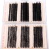 384 Tufts False Eyelashes Set 10-16Mmdiy Segmented D Song Thick Single Tufts Eyelashes