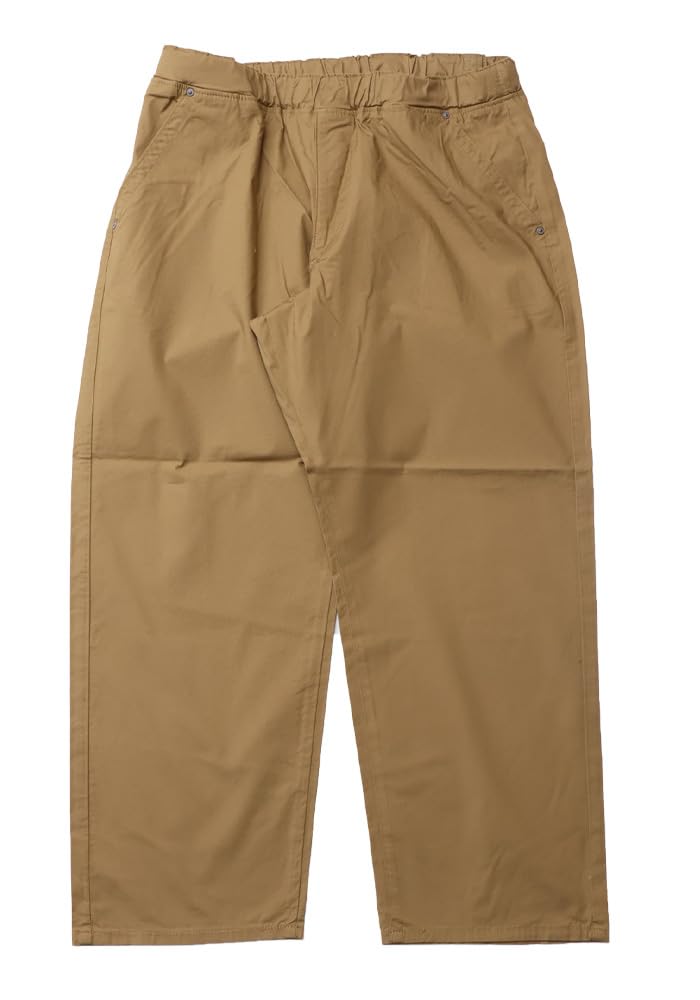 

Легкие брюки Fleeasy Джинсовые широкие брюки Брюки чинос Унисекс LM5806 Бежевый Свободный размер [Lee] бежевый