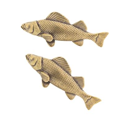 Animal Statues Figurine Retro Fish Statue Figurines Sculpture Tabletop Centerpieces Home Decors Collectibles Figurine