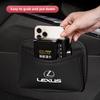 AIN1 Car Organizer Pocket Bag Cards Phone Key Paste Bag Interior Keychain For Lexus F-SPORT ES RX NX LS UX LM LX GX LC RZ IS CT GS RC
