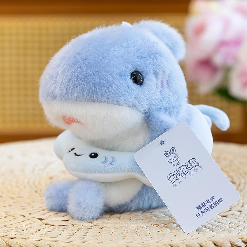 Adorable Skirted Rabbit & Bear Plush Toy Set: Baozi, Shark, Mood Octopus - Perfect for Kids or Wedding Gifts