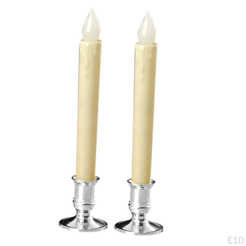 Candles Pillar Tea Light Church Stand Battery Operated