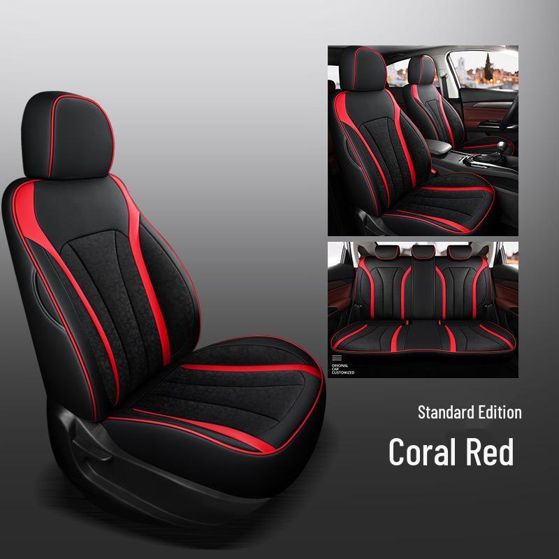 CLY Custom Sports Leather Seat Cover for BAIC New Energy D50 - All-Season Comfort