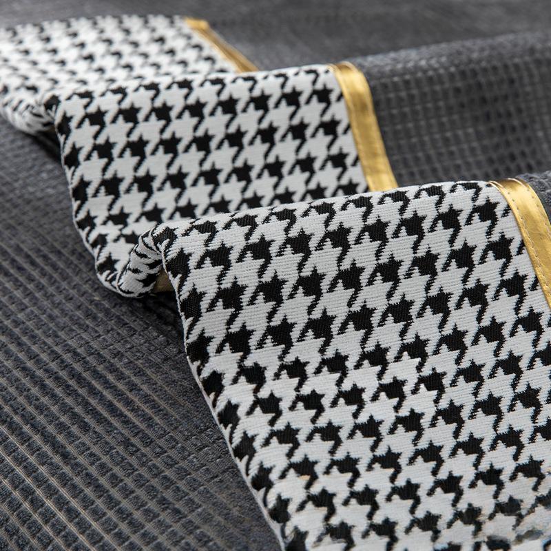 Winter Verdicktes Kurzes Plüsch Sofakissen Nordisches Einfaches Leichtes Luxus Sofabezug Kissen Rückenlehne Handtuch Armlehne Handtuch