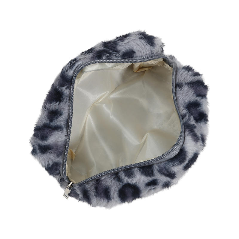 Cute Pencil Bag Study Pencil Bag Key Pouch Neon Rainbow Colored Leopard Stationery Storage Pencil Case for School Office Travel