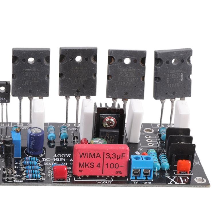 400W Mono Power Amplifier A1145 C2705 Electric Amplification Stage Drive Large Speakers Effortlessly for Industrial