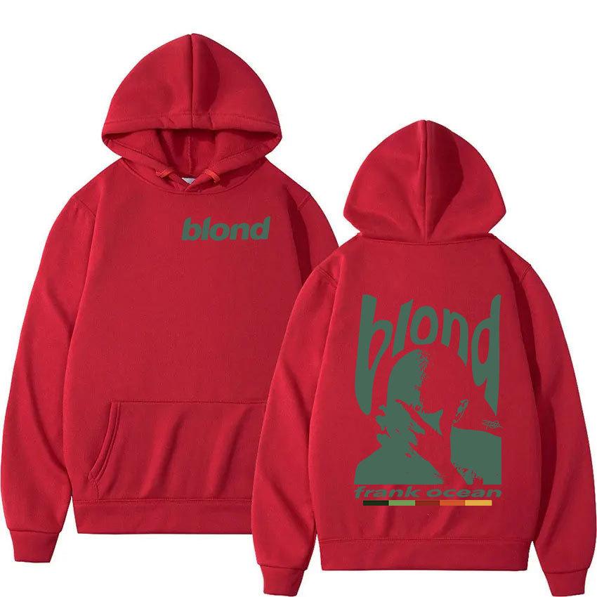 Rapper Frank Retro Graphic Hoodie Ocean Album  Sweatshirt Men Womnen Fashion Brand Design Pullover Men's Fleece Hoodies