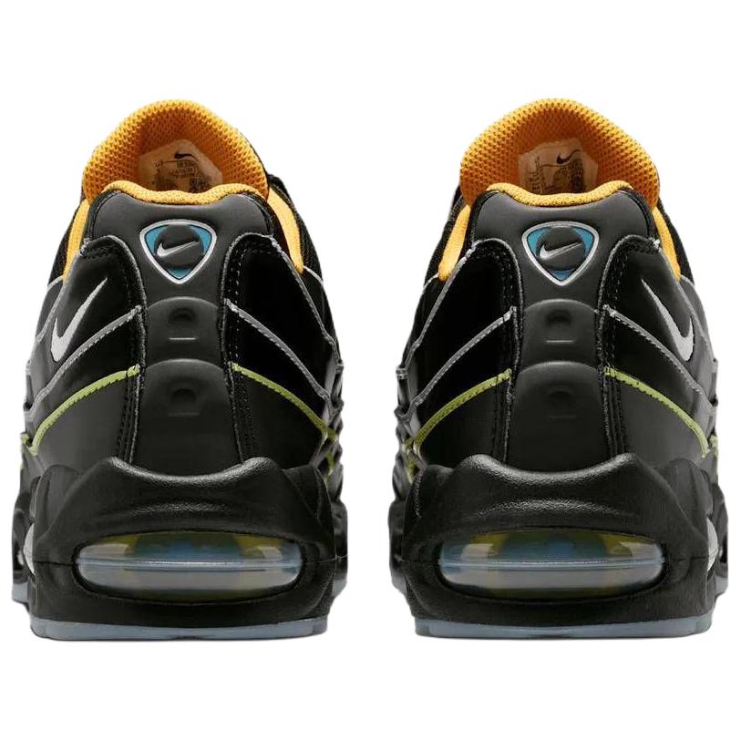 Nike Air Max 95 Big Bubble - Korea Unisex Sneakers Black Gold-Leaf-Pear-White IR5901-010