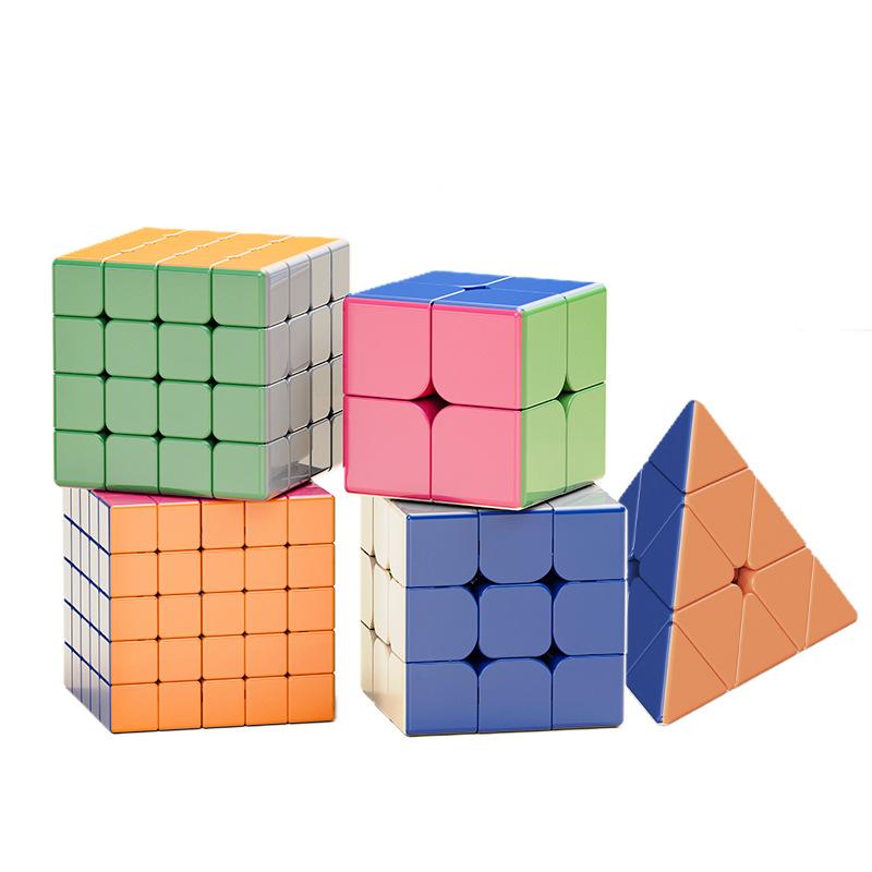 Third-order Rubik's Cube Toy Class Boring Artifact Internet Celebrity Pyramid 245puzzle Early Education