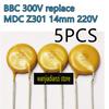 5PCS Imported Varistor BCC 300V Instead of MDC Z301 14mm 220V Electrical Protection