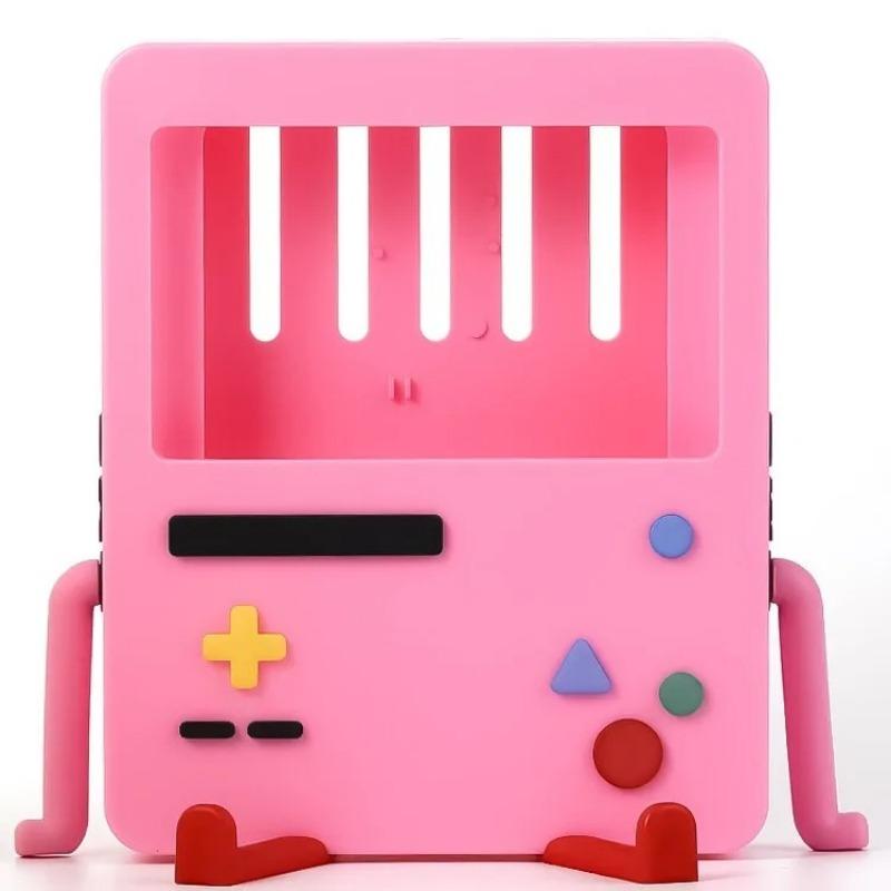 

Подставка для зарядки с охлаждающим вентилятором для Nintendo Switch, аксессуары, портативная док-станция, совместимая с Nintendo Switch, OLED, милый декоративный чехол, подарок для мужчин, женщин и детей 22*18*5.5cm розовый