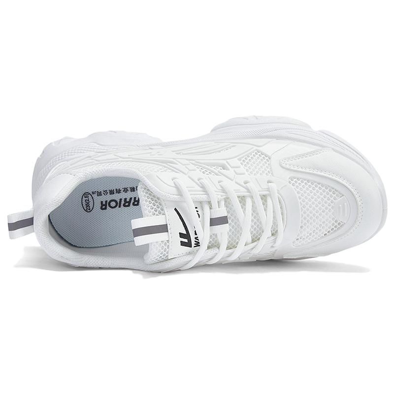 Warrior Simple Versatile Low-Top Casual Shoes Women sneaker White WBN(JS)-0515101