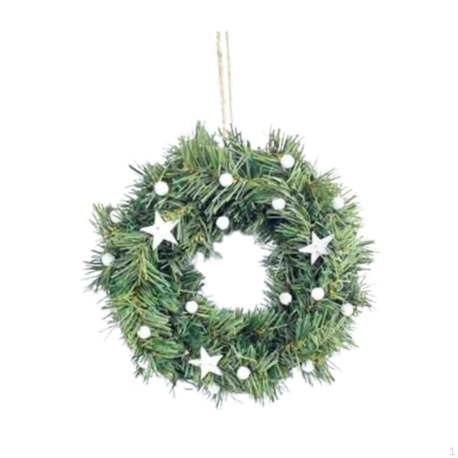 

Искусственные сосновые листья венок гирлянда декор Рождество для праздника