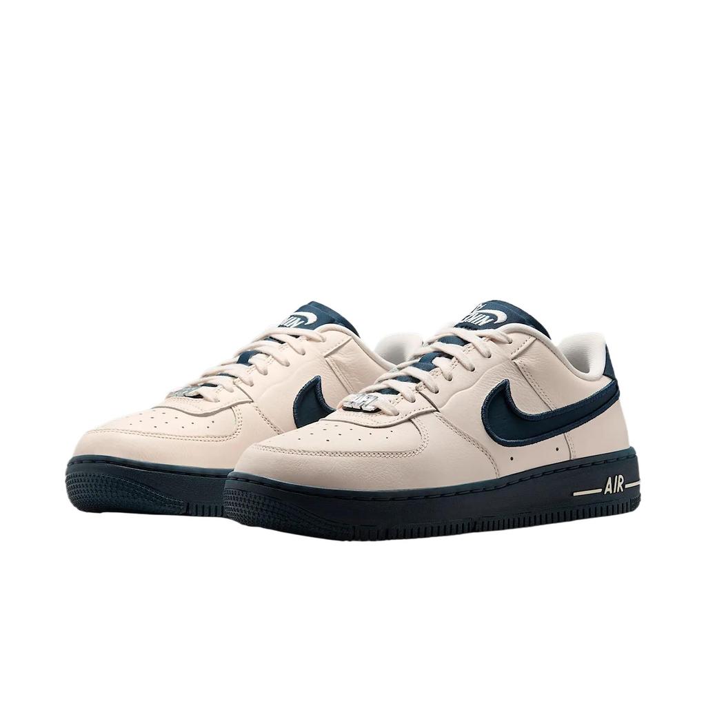 Nike Air Force 1 Dance Low Pale Ivory Navy Women Sneakers Cream Armory-Navy Silver FJ7409-103