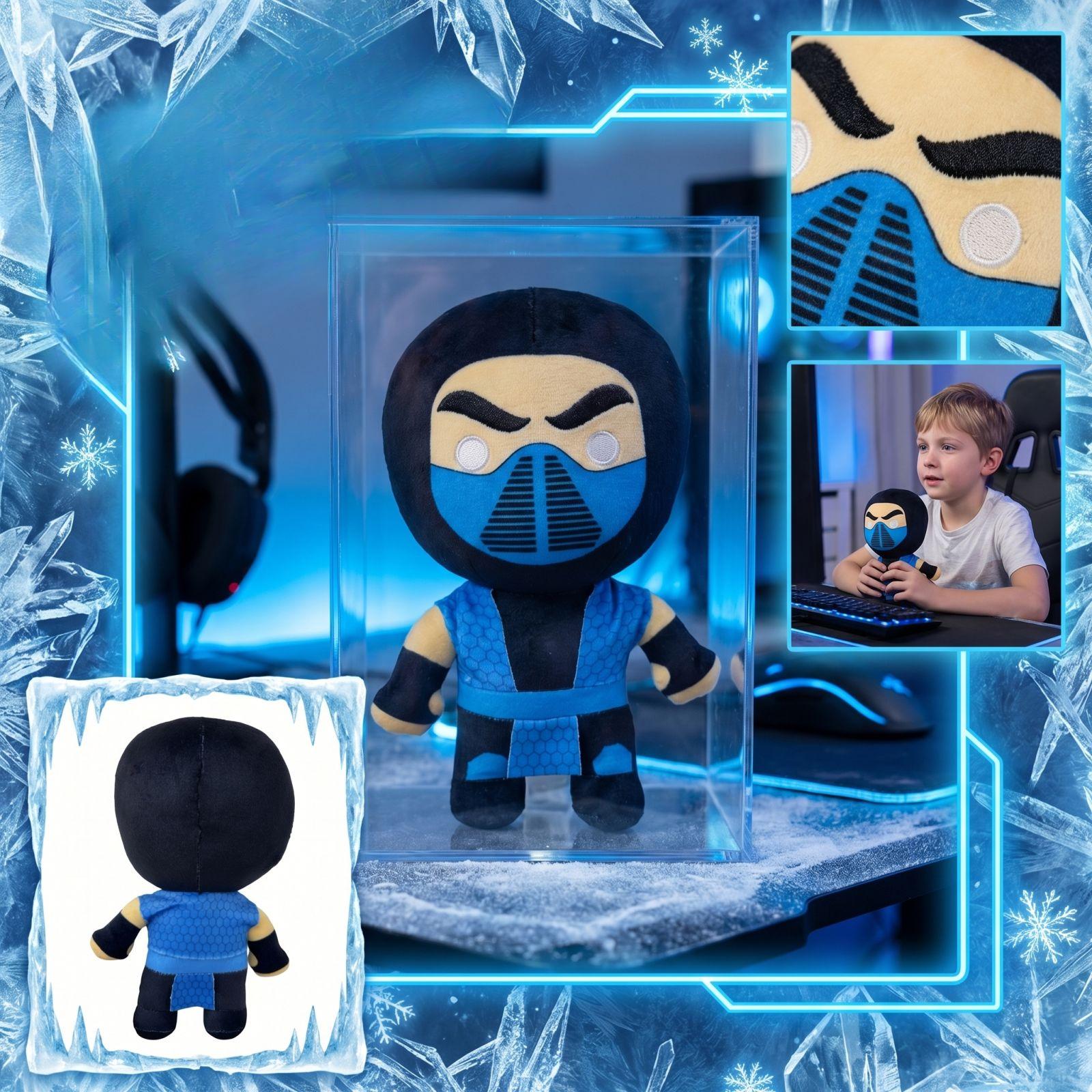 This Plush Toy Is Brightly Colored, Adorable, And Perfectly Recreates The Characters From The Movie Series. One Size синий