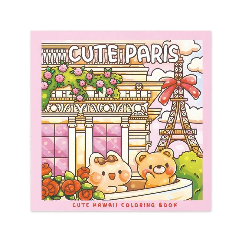 Strašidelně roztomilá omalovánka pro teenagery a dospělé: Čmárej a maluj