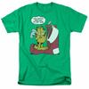 26 Garfield Wish Big T Shirt Mens Licensed Christmas Comics Tee Kelly Green Unisex T-Shirt