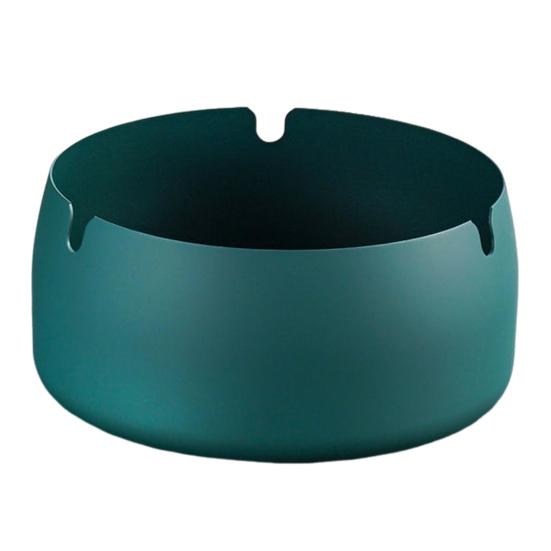 Stainless Steel Ashtray with 3 Slots Heat-resistant Heavy Duty Metal