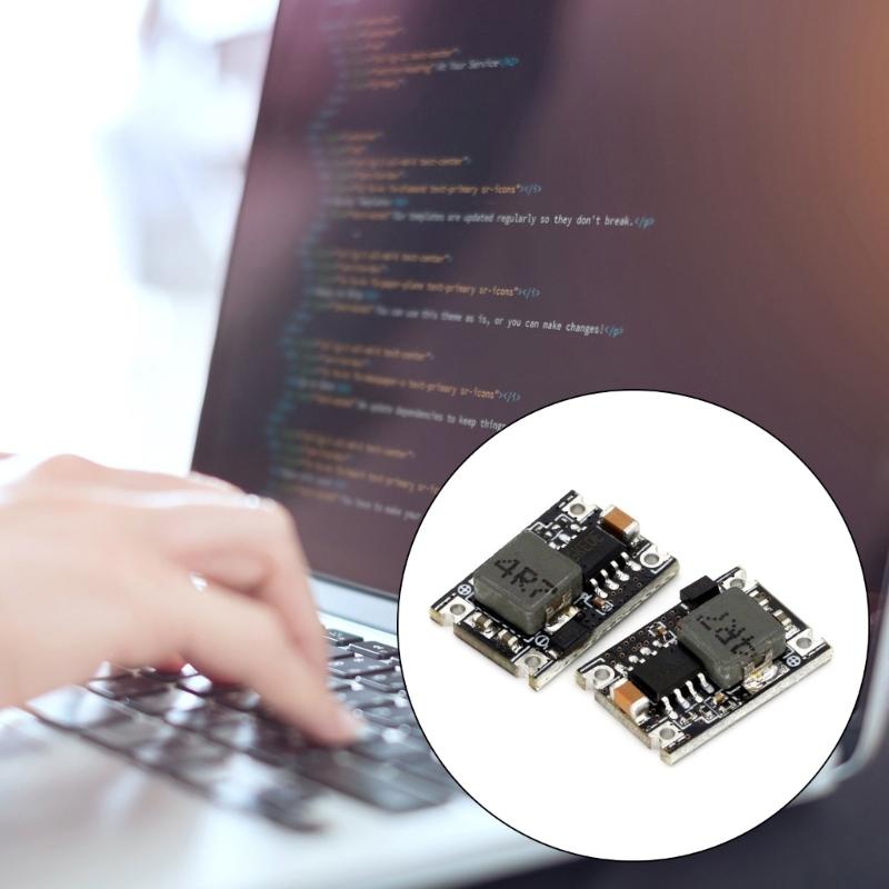 2Pieces DC3A Voltages Regulator 5V30V Input To 3.3V/5V Output  Steps Down Module With High Efficiency For DIY Project