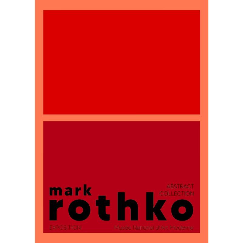 Mark Rothko Exhibition Abstract Posters and Prints Canvas Painting Minimalist Wall Art Pictures for Living Room Home Decor