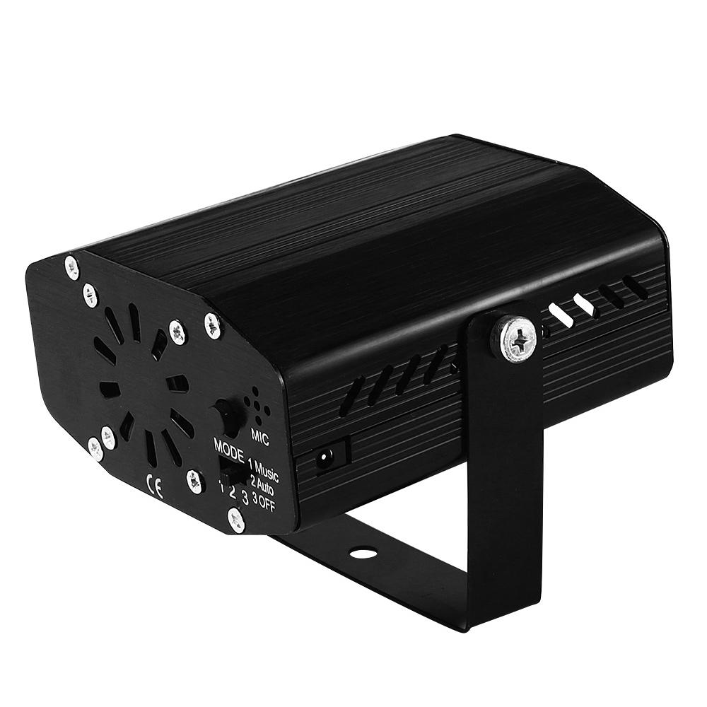 AC110-240V 5W 3 LED RGB Mini LED Effetto Ondulato Acqua Luce da Palco Apparecchio di Illuminazione Lampada