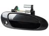 Honda Civic VII H/B 01-06 Exterior Door Handle WITH HOLE GLOSSY BLACK Front Right
