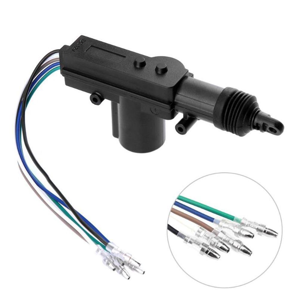 5 Wire Car Door Lock Actuator 12-Volt Central Door Lock Actuator  Automotive Replacement