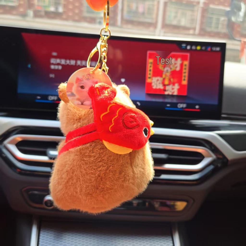 2025 Capybara Plush & Keychain Set - Cute & Quirky Capybara-kun for Bags