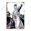Joan Of Arc Metal Sign Rusty Wall Decor Club Bar Wall Plaque Tin Sign Poster