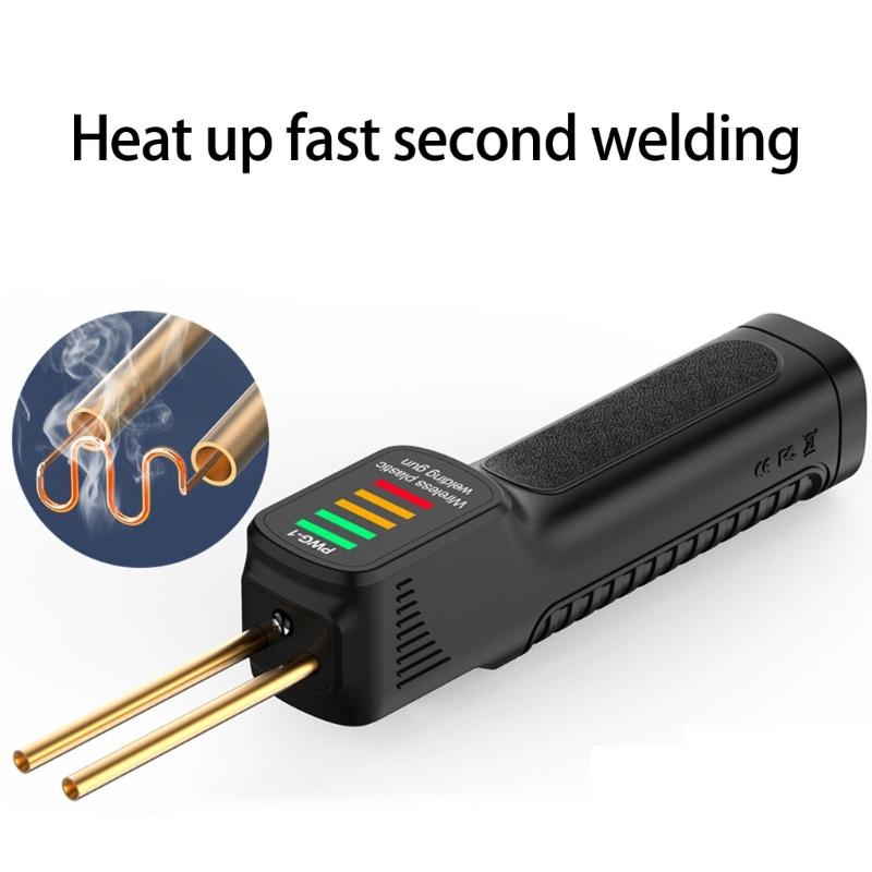Cordless Plastic Welder Car Bumper Repair Kit USB Rechargeable Plastic Welder Machine with 2000Pcs Welding Pin