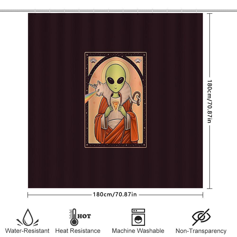 Goddess Shower Curtain Celestial Art Divine Decor Bathroom Set Vintage Mythological Wall Tapestry Home Decor Spiritual Gift