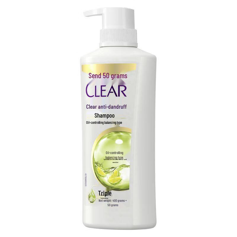 Clear Anti-Dandruff Oil Control Balancing Shampoo