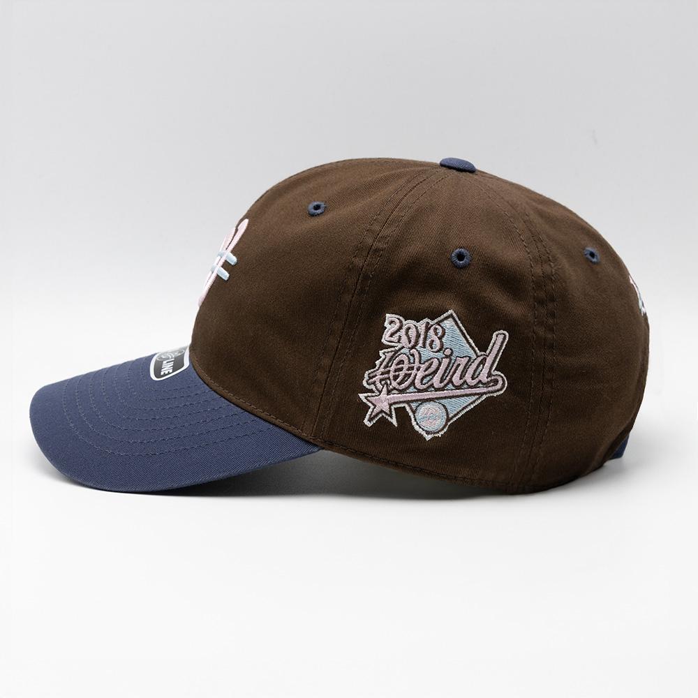 Wieoldeuwoldeu World Series Wappen Ball Cap Brown