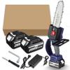 1800W 8 Inch Electric Chain Saw Brushless Chainsaw Cordless Wood Cutter Chain Saw Woodworking Power Tool