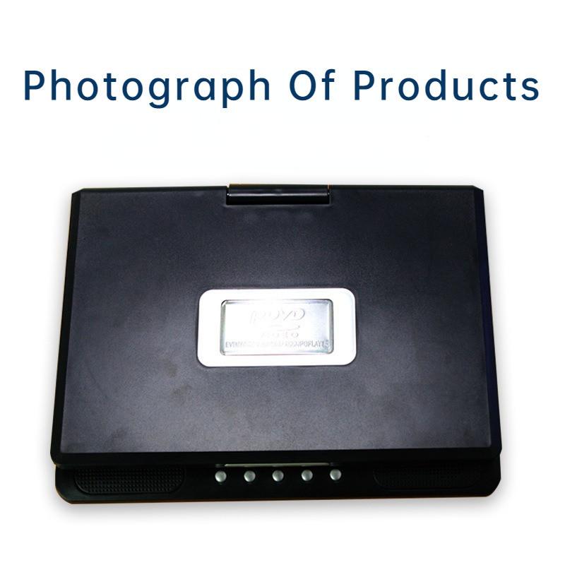 9,8palcový přenosný HD EVD malý televizor Mini s velkým reproduktorem, CD přehrávačem, mobilním DVD přehrávačem