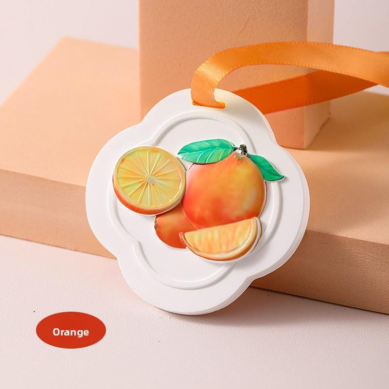 Fruit Gypsum Aromatherapy Car Decoration Diffuser Stone Fragrance Tablets Household Solid Fragrance Water Wardrobe Fragrance Pendants
