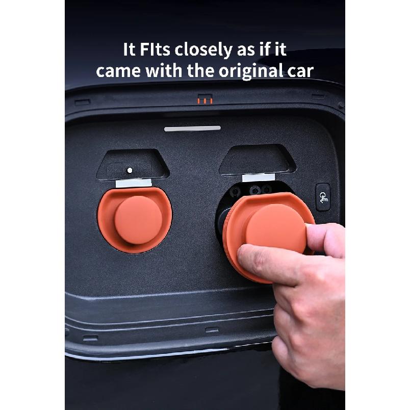 New Energy Vehicle Electric Car Fast Charging Slow Charging Port Protective Cover Pad Magnetic Silicone Waterproof Dustproof Sealing Plug Universal