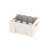 Custom Creation Brick Parts 30150 Container Crate with Handholds Traditional Piece Fits with All Brands Creating Block Toy Accessory