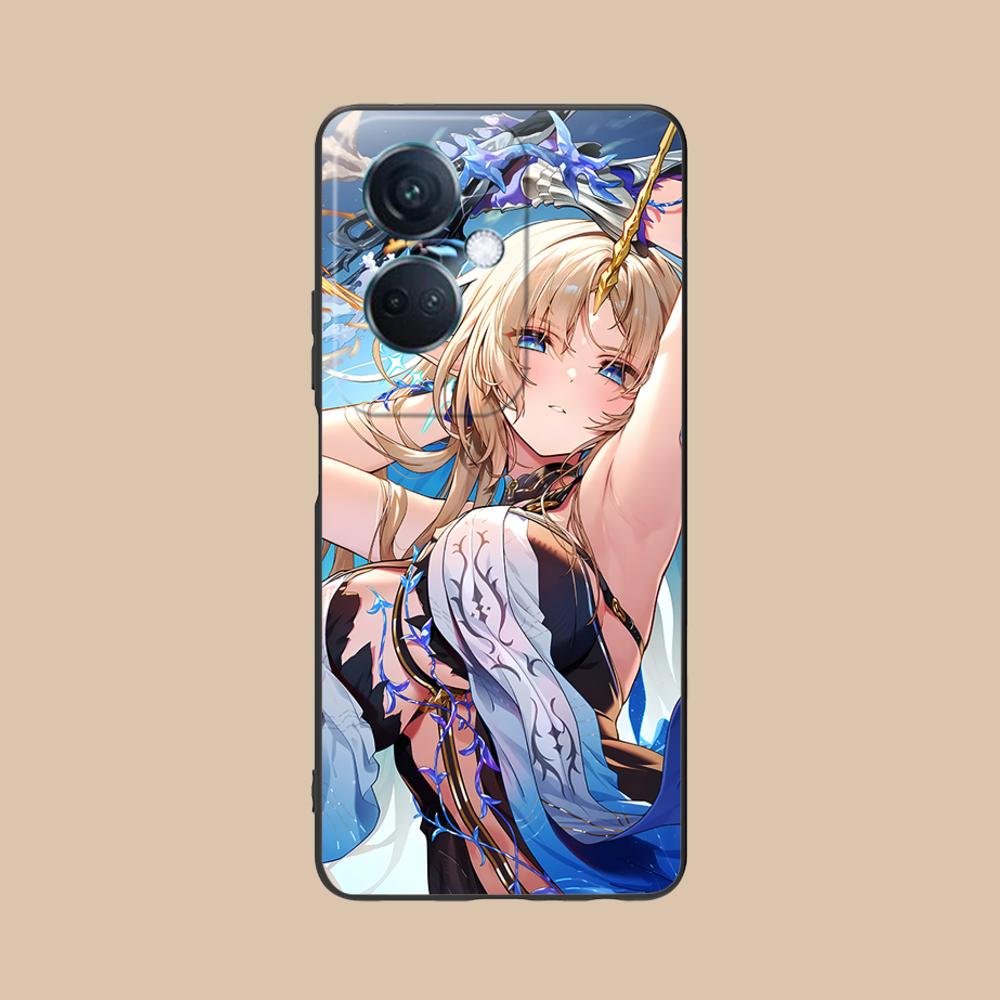 

Wuthering Waves Fleurdelys Phone Case for OPPO Reno 14 13 12 11 10 9 8 7 6 5 F T Pro 5G Soft TPU Shockproof Cover OPPO Reno5 5G