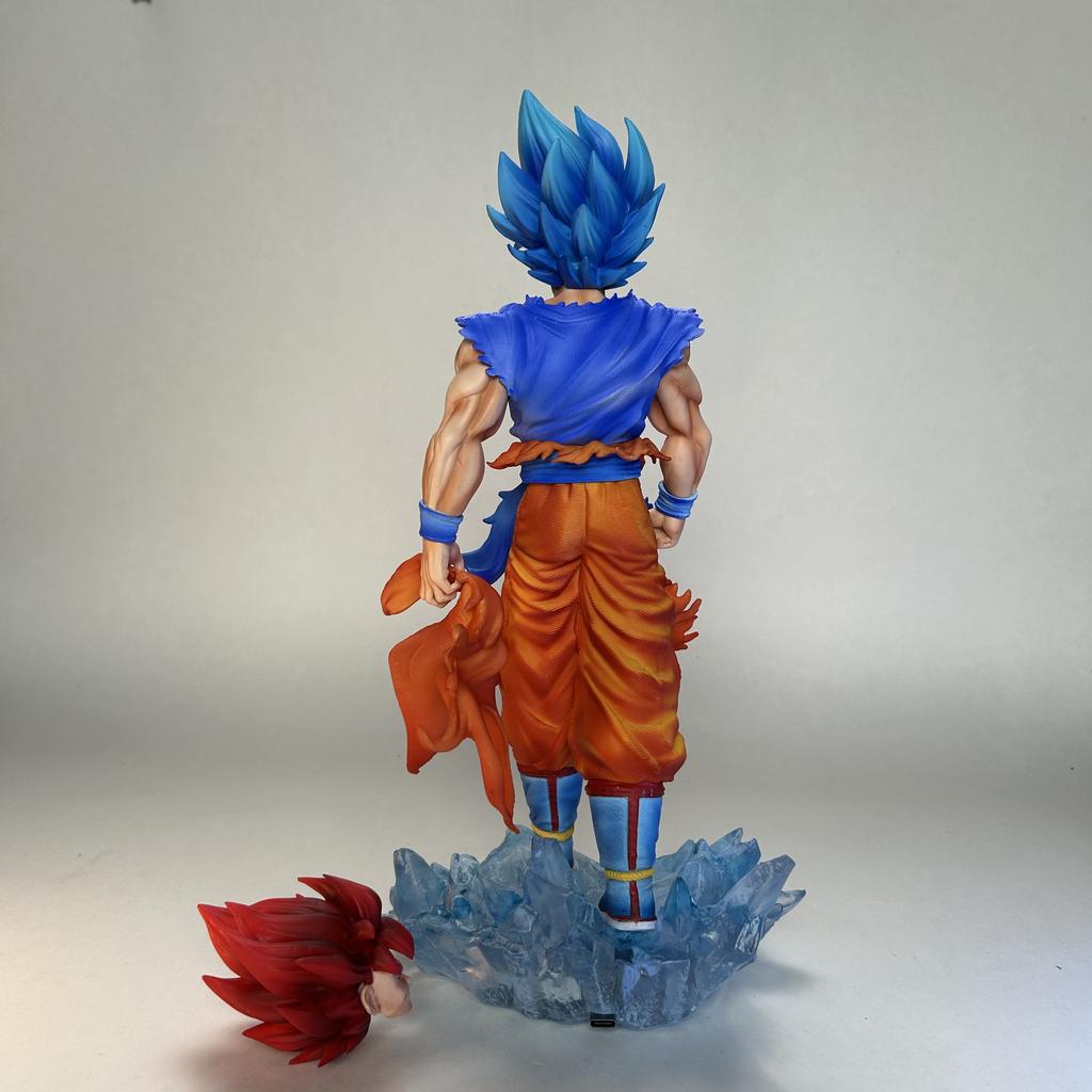 32.5cm/12.79in Anime Dragon Ball Z Goku Figure Super Saiyan Action Figure Collectible Statue Model Toy Gift
