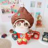 Gloves Cotton Doll Clothes Snowman Plush Toy Clothes Cotton Doll Suit Set  20cm Cotton Doll