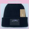 Knit Hat For Men Women Indoor Outdoor Warmth Street Style With Letter Embroidery