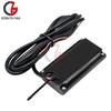 DC 12V Digitaler Temperatur-Voltmeter-Messgerät IPX6 Wasserdicht für Boot Motorrad 0,28 Zoll LED-Anzeige Volt Spannungsmesser Batterie