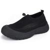 Summer new fly-woven mesh shoes women's one-pedal thick-soled breathable lazy shoes daily commuting casual shoes women