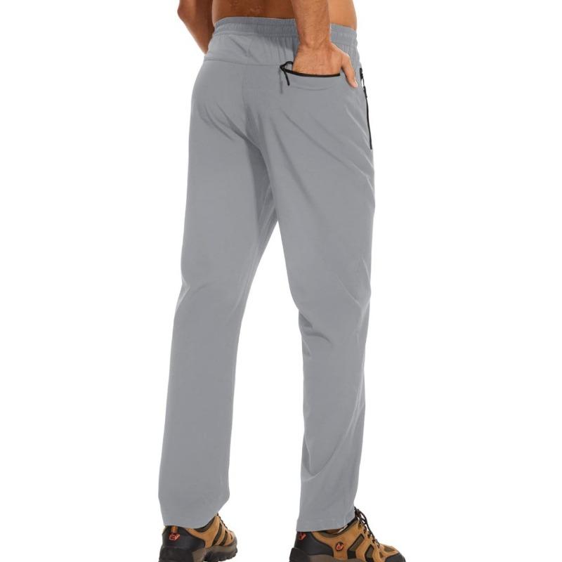 Men's Quick-drying Thin Section Casual Pants Waterproof Elastic Moisture Wicking Outdoor Comfortable Fashion Sports Pants