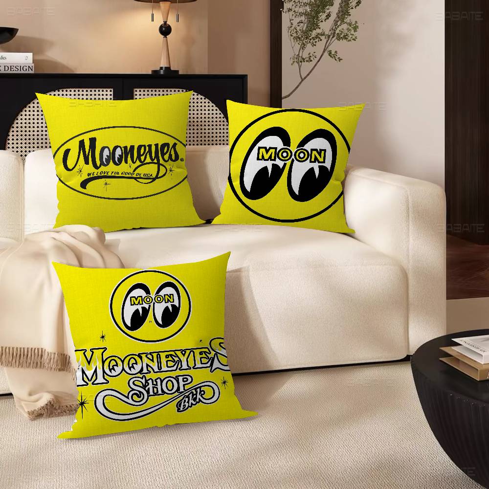 M-Mooneyes Personalized Pillow Cover Kids Bedroom Wild Party Decor Pillowcase Kid Birthday Shower Gift